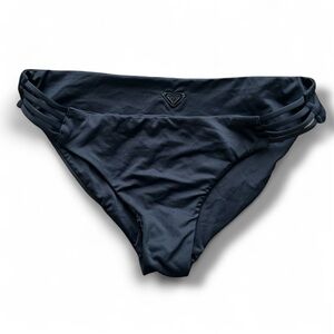 Roxy Open Side Black Bikini Bottom Size XS
